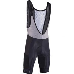 Spodenki kolarskie (na szelkach) z pampersem LEATT Bib MTB Endurance 5.0. Czarne szorty sportowe męskie LEATT, bez wzorów, sportowe. W wyprzedaży za 629.10 zł.