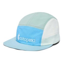Czapka 5-panelowa Cotopaxi Tech. Niebieskie czapki męskie Cotopaxi, bez wzorów, sportowe. Za 176.50 zł.