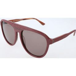Okulary przeciwsłoneczne w kolorze bordowo-brązowym. Okulary przeciwsłoneczne męskie marki Calvin Klein & Etro. W wyprzedaży za 214.95 zł.