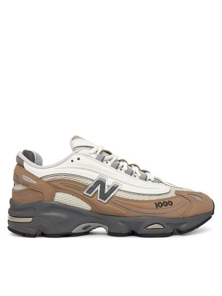 New Balance Sneakersy M1000C M Brązowy. Brązowe buty sportowe na co dzień męskie New Balance, m, bez wzorów, z materiału, bez ramiączek, bez kaptura. Za 799.99 zł.