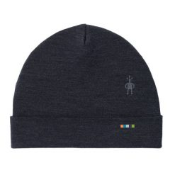 Czapka Smartwool Merino Reversible Cuffed. Czarne czapki męskie Smartwool, bez wzorów, sportowe. Za 148.75 zł.