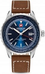 Zegarek Męski SWISS MILITARY HANOWA Afterburn GMT SMWGB0003202 + BOX. Zegarki męskie Swiss Military Hanowa. Za 840.19 zł.