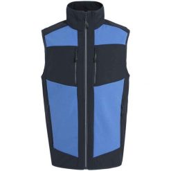 Męska Kamizelka Softshell EVolve. Czarne kurtki softshell męskie Regatta, m, bez wzorów, z softshellu, bez kaptura, trekkingowe. Za 169.99 zł.