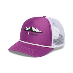 Czapka Trucker Black Diamond Flat Bill. Fioletowe czapki męskie Black Diamond, bez wzorów, sportowe. Za 203.50 zł.