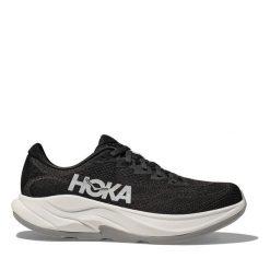 Buty do biegania Hoka. Czarne buty do biegania męskie HOKA, bez wzorów, bez zapięcia, do biegania. Za 499.99 zł.