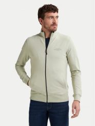 Petrol Industries Bluza M-1050-SWC303 Zielony Regular Fit. Zielone bluzy rozpinane męskie Petrol Industries, m, bez wzorów, z bawełny, bez ramiączek, bez kaptura. Za 179.99 zł.