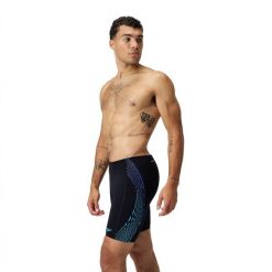 Kąpielówki męskie spodenki kąpielowe Speedo Tech Aqua-Short. Niebieskie kąpielówki męskie SPEEDO, m, bez wzorów. Za 292.95 zł.