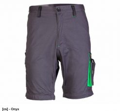 A7KS - SEVEN KINGS SPODNIE KRÓTKIE ONYX, POLIESTER/BAWEŁNA (65% /35%), 260G/M2 44. Szorty sportowe męskie Polstar, bez wzorów, z bawełny, sportowe. Za 117.47 zł.