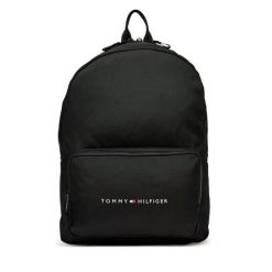 Plecak Tommy Hilfiger. Czarne plecaki męskie Tommy Hilfiger, bez wzorów. Za 299.99 zł.