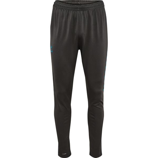 Spodnie dresowe treningowe Hummel HmlStaltic. Szare spodnie dresowe męskie HUMMEL, bez wzorów, z dresówki, sportowe. Za 170.00 zł.