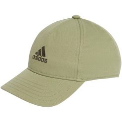 Czapka z daszkiem adidas LK Cap. Zielone czapki męskie ADIDAS, bez wzorów, sportowe. Za 59.00 zł.