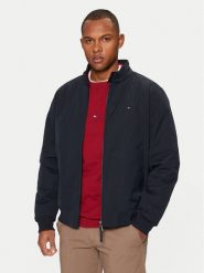 Tommy Hilfiger Kurtka przejściowa Harrington MW0MW37647 Granatowy Regular Fit. Niebieskie kurtki męskie Tommy Hilfiger, m, bez wzorów, z syntetyku, bez ramiączek, bez kaptura. Za 929.99 zł.