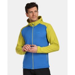 Męska elastyczna bluza sportowa polarowa Kilpi SEVELEN-M. Niebieskie bluzy bez kaptura męskie Kilpi, m, bez wzorów, z polaru, bez kaptura. Za 318.77 zł.