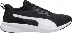 Puma Obuwie do Biegania dla Dorosłych Puma Flyer Lite Czarny Mężczyzna - 44.5. Czarne buty do biegania męskie Puma, bez wzorów, bez zapięcia, do biegania. Za 212.09 zł.