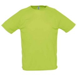 Męska Sportowa Koszulka Raglanowa. Zielone t-shirty sportowe męskie SOL'S, m, bez wzorów, sportowe, bez ramiączek. Za 40.99 zł.