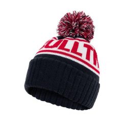 Czapka męska Pitbull zimowa Fleming II. Niebieskie czapki męskie PITBULL, na zimę, bez wzorów, sportowe. Za 59.00 zł.