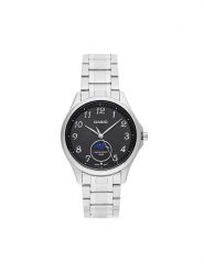 Casio Zegarek MTP-M110D-1AVER Srebrny. Szare, analogowe zegarki męskie Casio, srebrne. Za 649.00 zł.