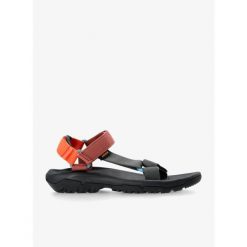 Sandały turystyczne męskie Teva Hurricane XLT2. Czarne buty zimowe męskie Teva, bez wzorów, sportowe, bez obcasa, bez zapięcia. Za 240.99 zł.