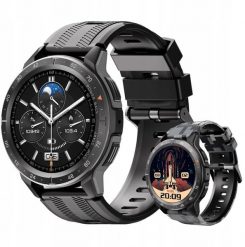 Fossibot W101 Smartwatch - zegarek smart Czarny. Czarne zegarki smartwatch FOSSiBOT. Za 215.84 zł.