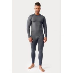 Bielizna Termoaktywna męska Rough Radical Warm. Szara bielizna termoaktywna męska ROUGH RADICAL, m, bez wzorów, bez ramiączek, narciarskie. W wyprzedaży za 149.90 zł.