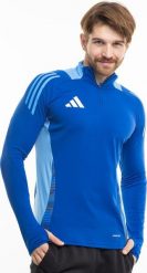Bluza męska adidas Tiro 24 Competition Training niebieska IS1641 S. Niebieskie bluzy nierozpinane męskie ADIDAS, m, bez wzorów, bez ramiączek, bez kaptura. Za 186.20 zł.