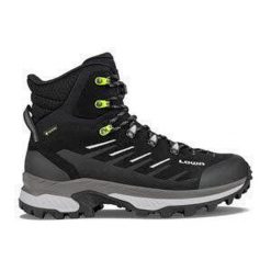 Buty trekkingowe męskie Lowa Randir Mid Gtx. Czarne buty trekkingowe męskie Lowa, bez wzorów, z materiału, za kostkę, bez zapięcia. Za 1,266.00 zł.