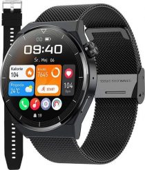 Smartwatch Enter SAT.14.144.534-SET Czarny. Czarne zegarki smartwatch Enter. Za 289.00 zł.
