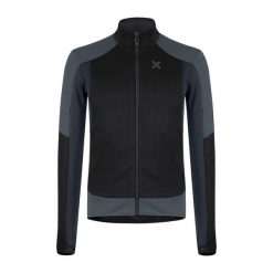 Bluza męska Montura Stretch Color Maglia. Czarne bluzy nierozpinane męskie MONTURA, m, bez wzorów, bez ramiączek, bez kaptura. Za 549.99 zł.