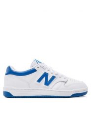 New Balance Sneakersy BB480LBL Biały. Białe buty sportowe na co dzień męskie New Balance, m, bez wzorów, ze skóry, bez ramiączek, bez kaptura. Za 449.99 zł.