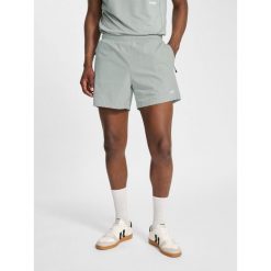 Szorty Hummel Pulse. Szare spodnie na co dzień męskie HUMMEL, bez wzorów, z dresówki, casualowe. Za 226.50 zł.