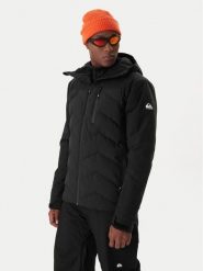 Quiksilver Kurtka narciarska The Edge EQYTJ03504 Czarny Slim Fit. Czarne kurtki narciarskie i snowboardowe męskie Quiksilver, na zimę, l, bez wzorów, z syntetyku, bez kaptura, narciarskie. Za 1,289.00 zł.