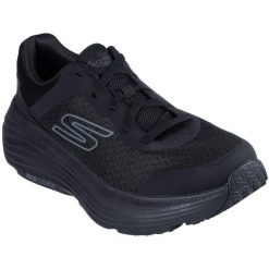 Buty sportowe męskie Skechers Max Cushioning Endea. Czarne buty do biegania męskie Skechers, bez wzorów, bez zapięcia, do biegania, skechers sport. Za 359.99 zł.