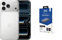 Smartfon Apple iPhone 17 Pro Max 256GB Srebrny (MFYM4) + FlexibleGlass. Szare smartfony Apple. Za 8,688.00 zł.