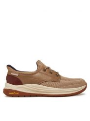 Skechers Sneakersy Meroe-Alden 205467/TPE Beżowy. Brązowe buty sportowe na co dzień męskie Skechers, m, bez wzorów, z materiału, bez ramiączek, bez kaptura. Za 399.99 zł.