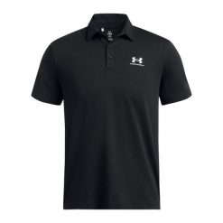 Polo Under Armour Icon. Białe koszulki polo męskie Under Armour, m, bez wzorów, eleganckie, bez kołnierzyka, bez ramiączek. Za 240.50 zł.