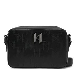 Saszetka KARL LAGERFELD. Czarne saszetki męskie KARL LAGERFELD, bez wzorów, małe. Za 549.99 zł.