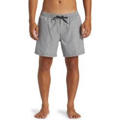 Szorty kąpielowe dla Mężczyzn EVERYDAY DELUXE VOLLEY 15" Czarny. Czarne kąpielówki męskie Quiksilver, bez wzorów, z materiału, sportowe. Za 148.95 zł.