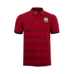 Koszula z kołnierzykiem męska Barcelona. Czerwone koszule męskie FC Barcelona, l, bez wzorów, bez kołnierzyka, bez ramiączek. Za 192.12 zł.