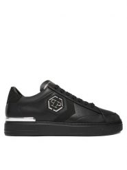 PHILIPP PLEIN Sneakersy Arrow Force FAES USC0818 PLE075N Czarny. Czarne buty sportowe na co dzień męskie Philipp Plein, m, bez wzorów, ze skóry, bez ramiączek, bez kaptura. Za 1,315.00 zł.
