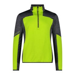 Bluza męska CMP 34G1577. Zielone bluzy nierozpinane męskie CMP, l, bez wzorów, bez ramiączek, bez kaptura. Za 274.00 zł.