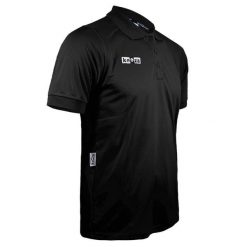 Koszulka polo Keeza Derby z krótkim rękawkiem. Czarne koszulki polo męskie KEEZA, m, bez wzorów, sportowe, bez kołnierzyka, bez ramiączek. Za 45.00 zł.