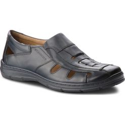 Sandały LASOCKI FOR MEN MI07-A695-A556-02. Niebieskie sandały męskie Lasocki For Men, ze skóry, bez zapięcia. W wyprzedaży za 119.99 zł.