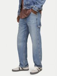 Jack & Jones Jeansy Eddie 12261926 Niebieski Loose Fit. Niebieskie jeansy męskie Jack & Jones, bez wzorów, z bawełny. Za 199.99 zł.