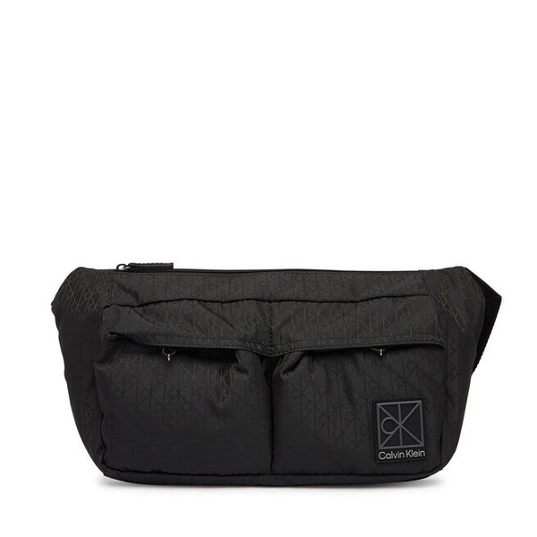 Nerka Calvin Klein. Czarne saszetki męskie Calvin Klein, bez wzorów, małe. Za 409.99 zł.