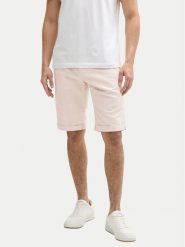 Tom Tailor Szorty materiałowe 1044715 Beżowy Regular Fit. Brązowe szorty męskie Tom Tailor, bez wzorów, z bawełny. Za 139.99 zł.