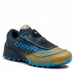 Buty do biegania w terenie Dynafit Feline Sl Gtx trekkingowe. Niebieskie buty do biegania męskie Dynafit, bez wzorów, bez zapięcia, do biegania. W wyprzedaży za 760.65 zł.
