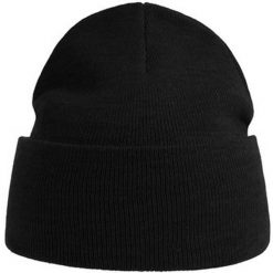 Czapka Unisex Dla Dorosłych Pure Recycled Beanie. Czarne czapki męskie ATLANTIS, bez wzorów, sportowe. Za 45.99 zł.
