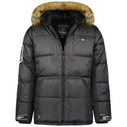 Parka Canadian Peak Danoneak 002. Czarne parki męskie Canadian Peak, na zimę, m, bez wzorów, bez kaptura. W wyprzedaży za 432.00 zł.