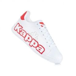 Buty do chodzenia męskie Kappa Rondo FP. Białe buty sportowe na co dzień męskie Kappa, m, bez wzorów, z materiału, bez ramiączek, bez kaptura, trekkingowe. Za 157.00 zł.