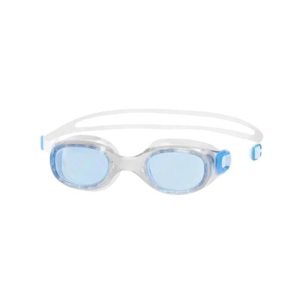 Klasyczne Okulary Pływackie Unisex Futura Classic. Białe sztyblety męskie SPEEDO, bez obcasa, bez zapięcia. Za 84.99 zł.